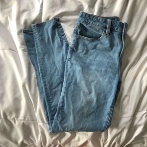 AE Light Wash High Waist Skinny Jeans